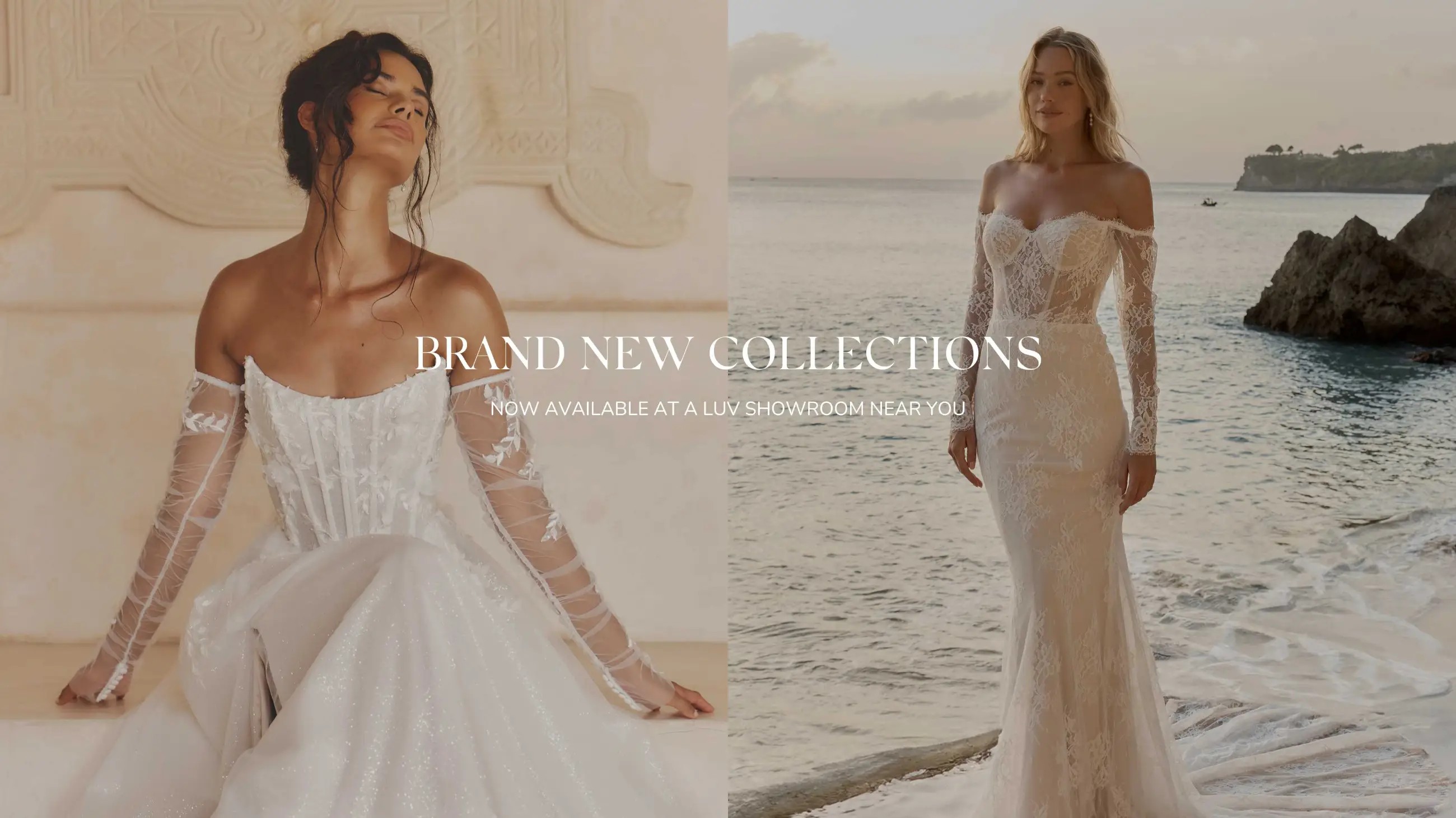 New Collections available at Luv Bridal Now!