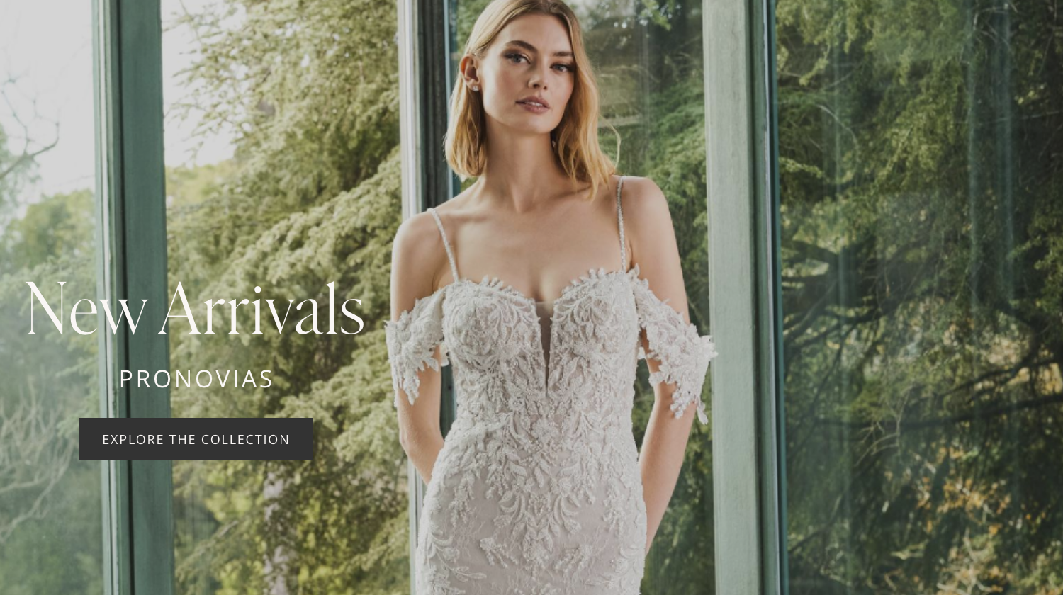 New Arrivals Pronovias Mobile Banner